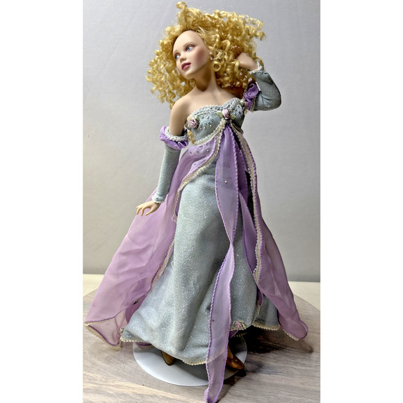 Other - Franklin Mint Heirloom Passion of Cinderella Porcelain Doll Disney Princess